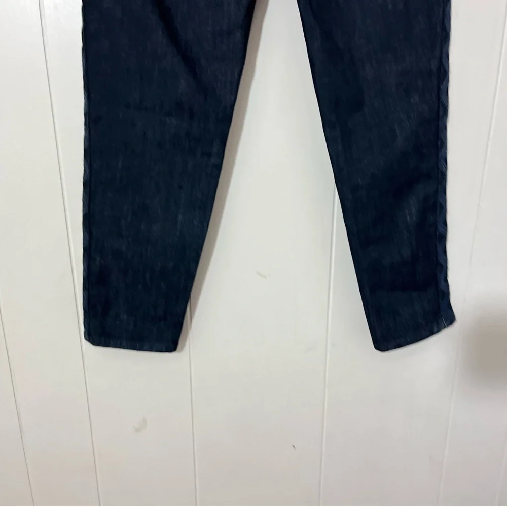 Coldwater Creek Jeans Women's Blue Denim Tuxedo Ankle Jeans Size 4P NWT - Picture 7 of 12